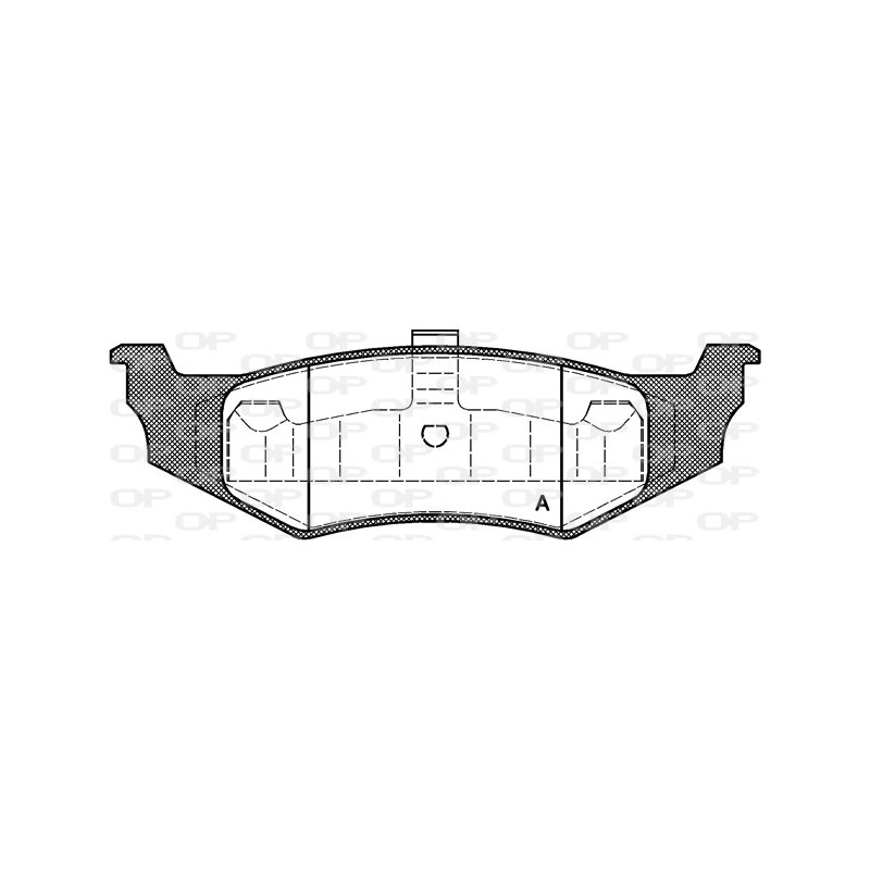 BRAKE PADS OPEN PARTS 1PCS ... 