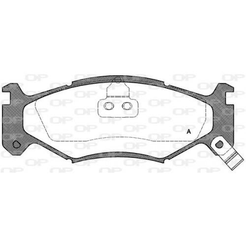 BRAKE PADS OP *ESAURIM  1PCS 