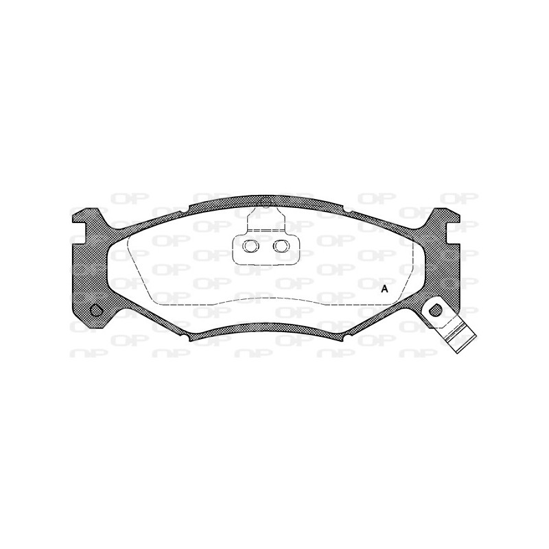 BRAKE PADS OP *ESAURIM  1PCS 