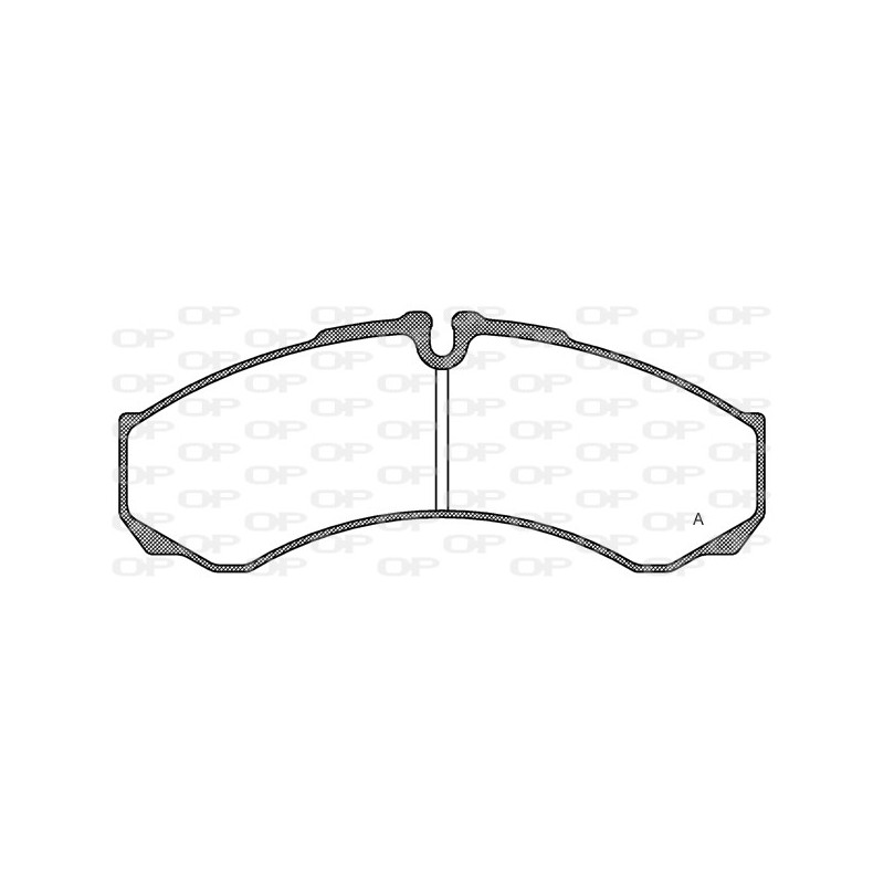 BRAKE PADS OPEN PARTS 1PCS 