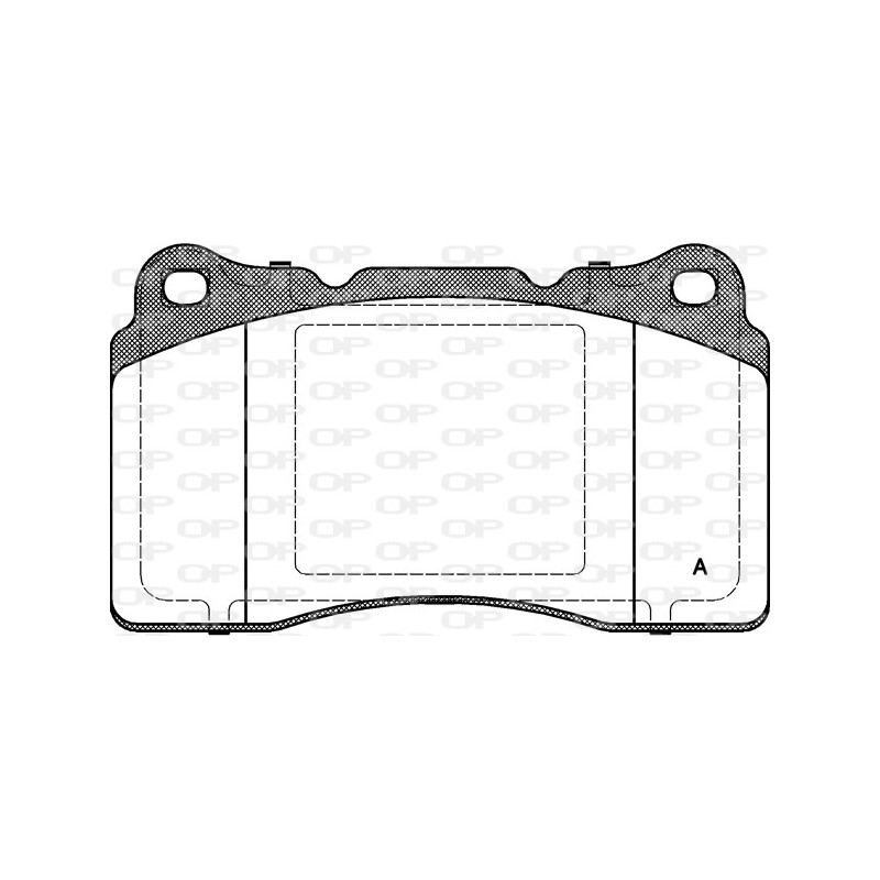 BRAKE PADS OP *ESAURIM 1PCS 