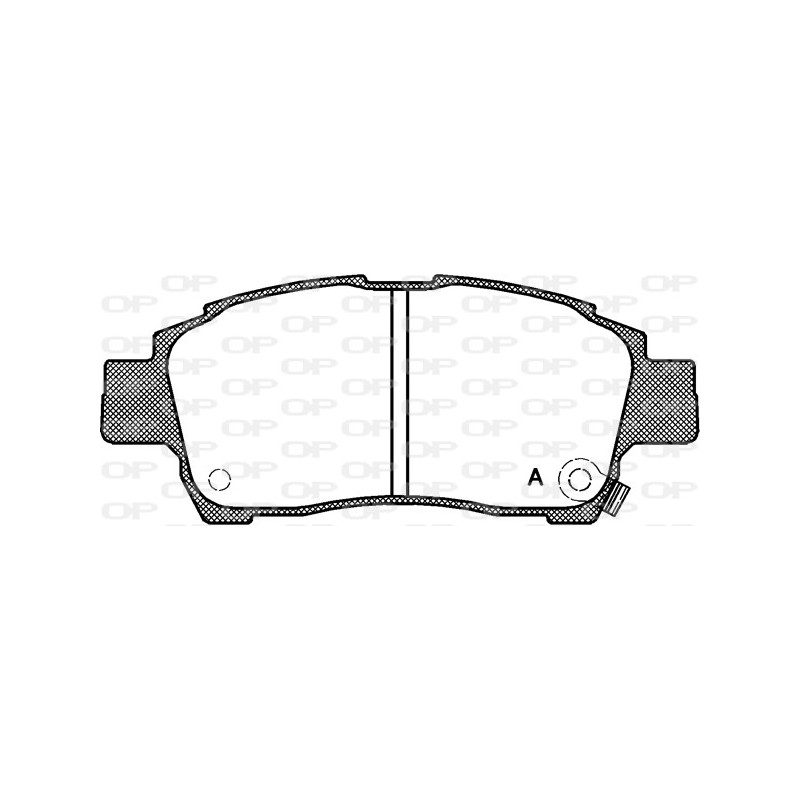 BRAKE PADS OPEN PARTS 1PCS 