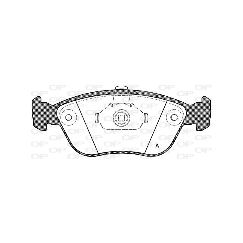 BRAKE PADS OPEN PARTS 1PCS *ESAURIMENTO 