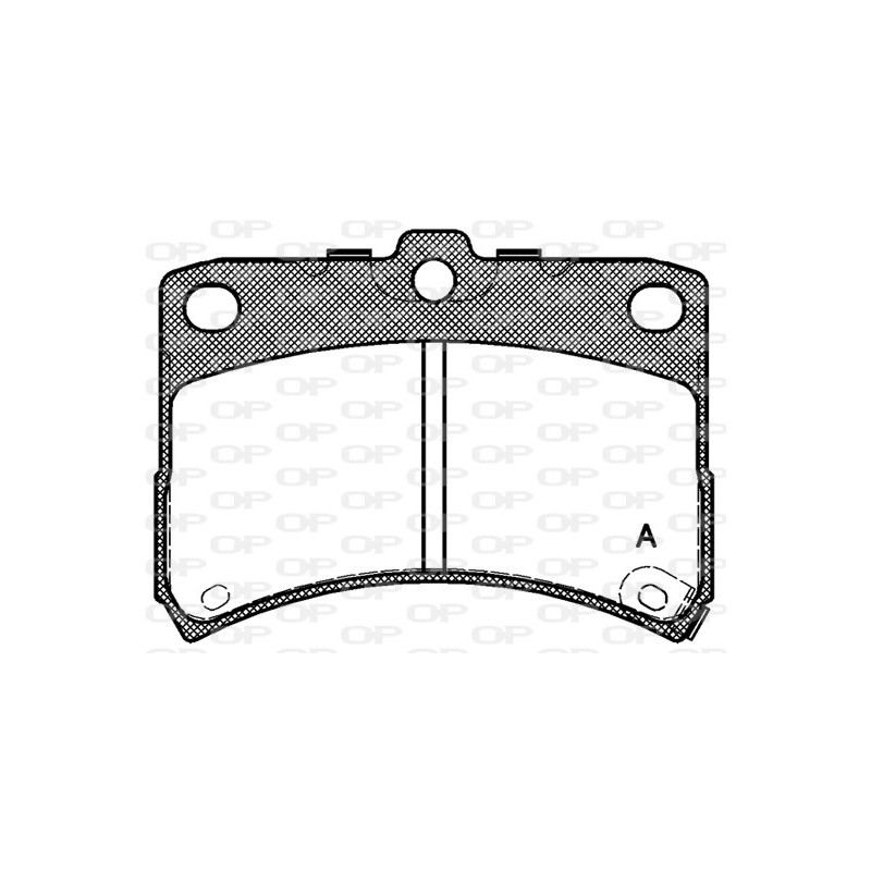 BRAKE PADS OP *ESAURIM 1PCS 