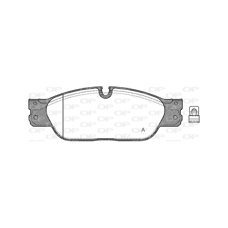 BRAKE PADS OPEN PARTS 1PCS ... 