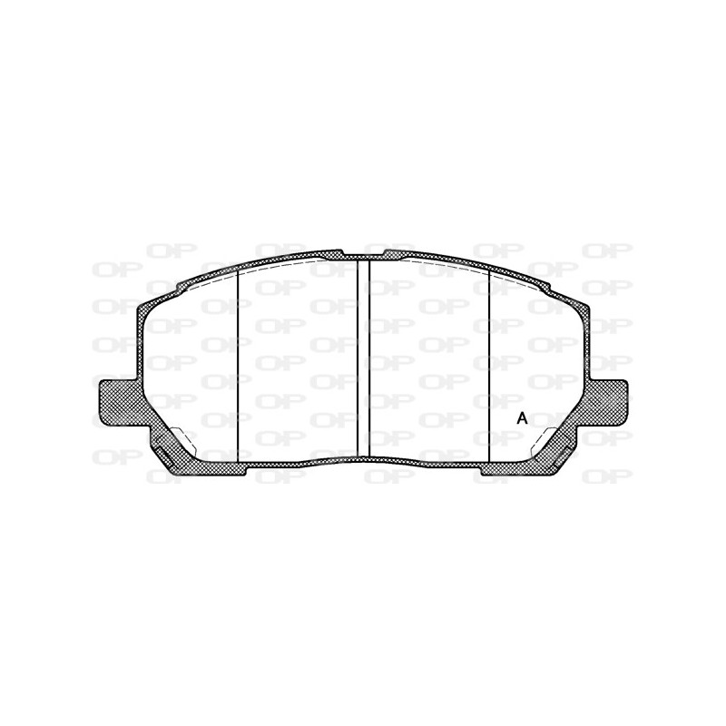 BRAKE PADS OP *ESAURIM 1PCS 