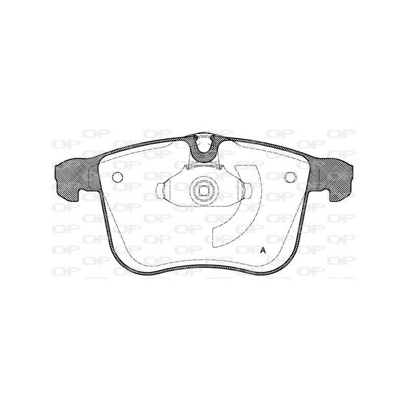 BRAKE PADS OPEN PARTS 1PCS 