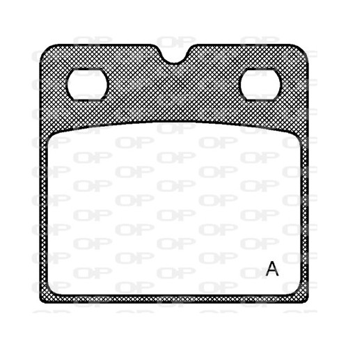 BRAKE PADS OPEN PARTS 1PCS... 