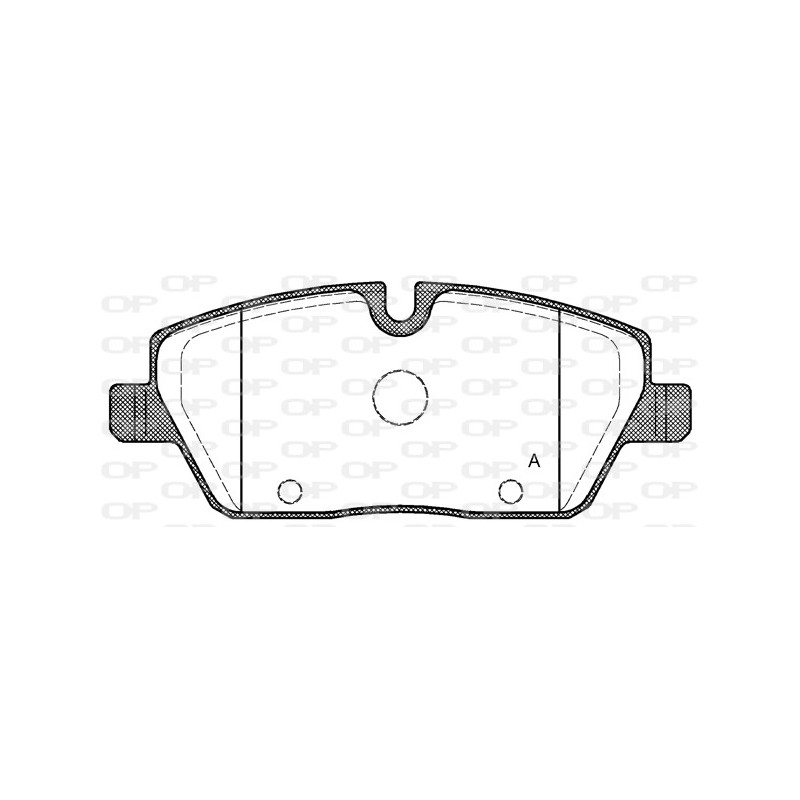 BRAKE PADS OPEN PARTS 1PCS 