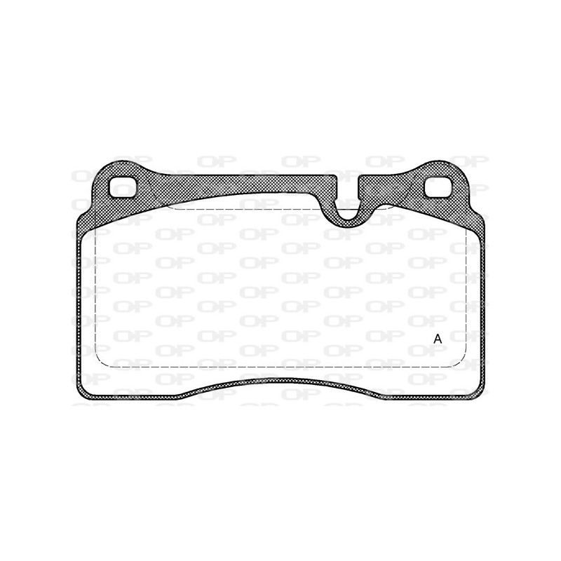 BRAKE PADS OPEN PARTS 1PCS 