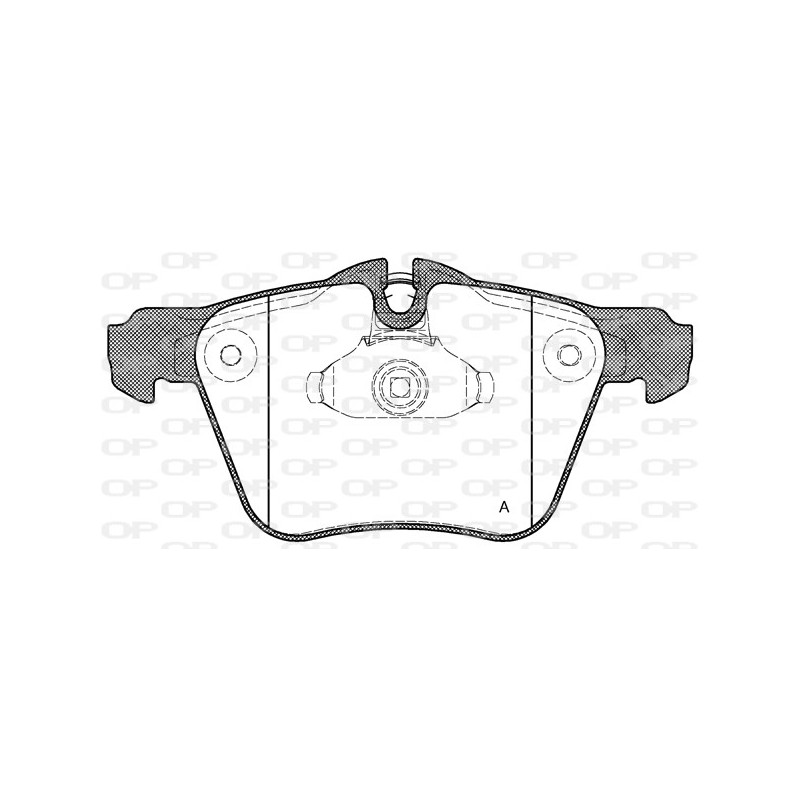 BRAKE PADS OPEN PARTS 1PCS 