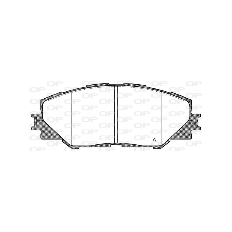 BRAKE PADS OPEN PARTS 1PCS 