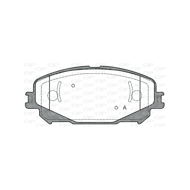 OP BRAKE PADS 1PC 