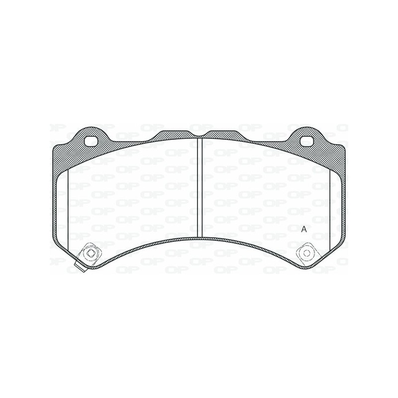 BRAKE PADS OPEN PARTS 1PCS 