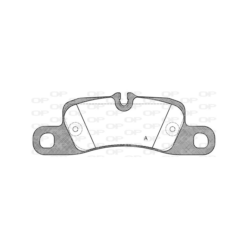 BRAKE PADS OPEN PARTS 1PCS 