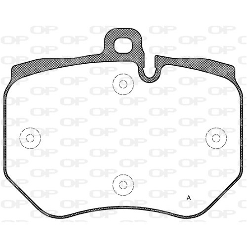 BRAKE PADS OPEN PARTS 1PCS ... 