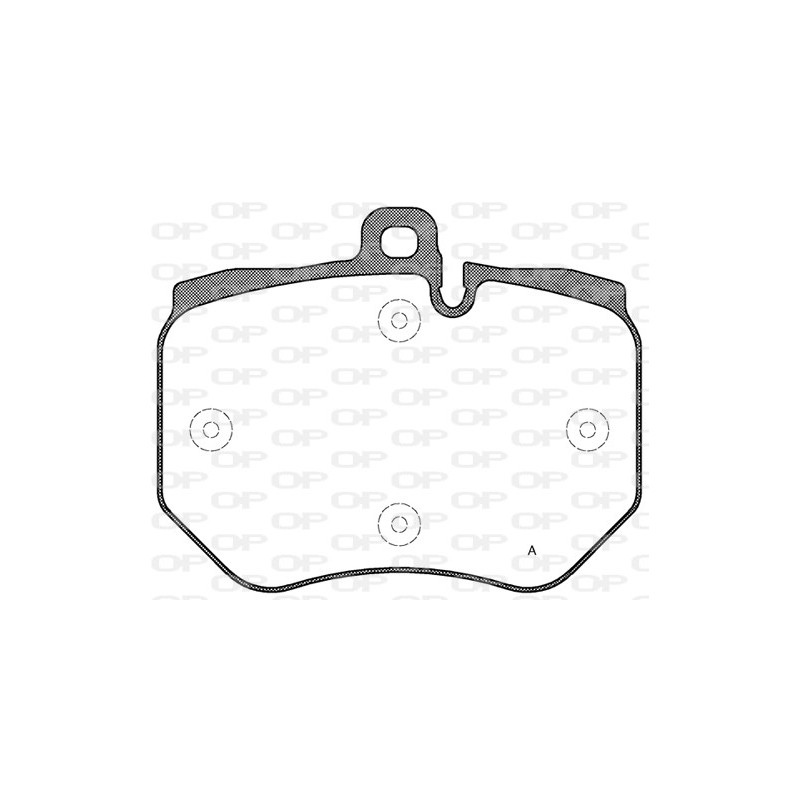 BRAKE PADS OPEN PARTS 1PCS ... 