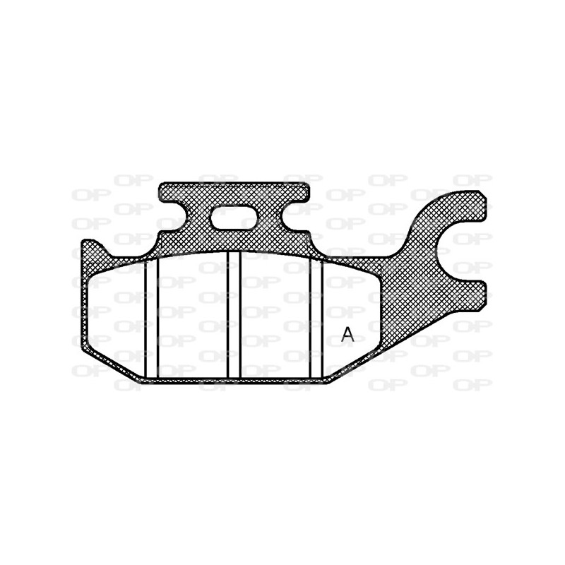 BRAKE PADS OPEN PARTS 1PCS 