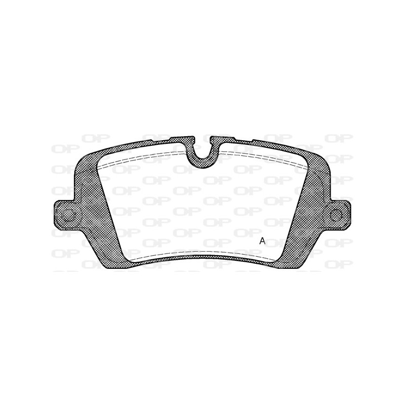 BRAKE PADS OPEN PARTS 1PCS 