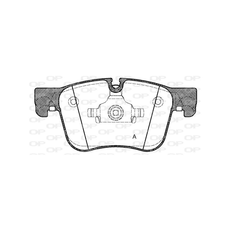 BRAKE PADS OPEN PARTS 1PCS 