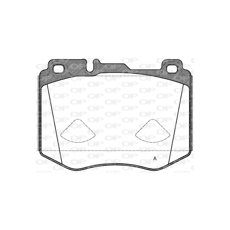 BRAKE PADS OPEN PARTS 1PCS 