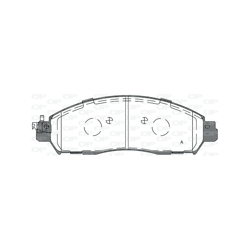 OP BRAKE PADS 1 PC 