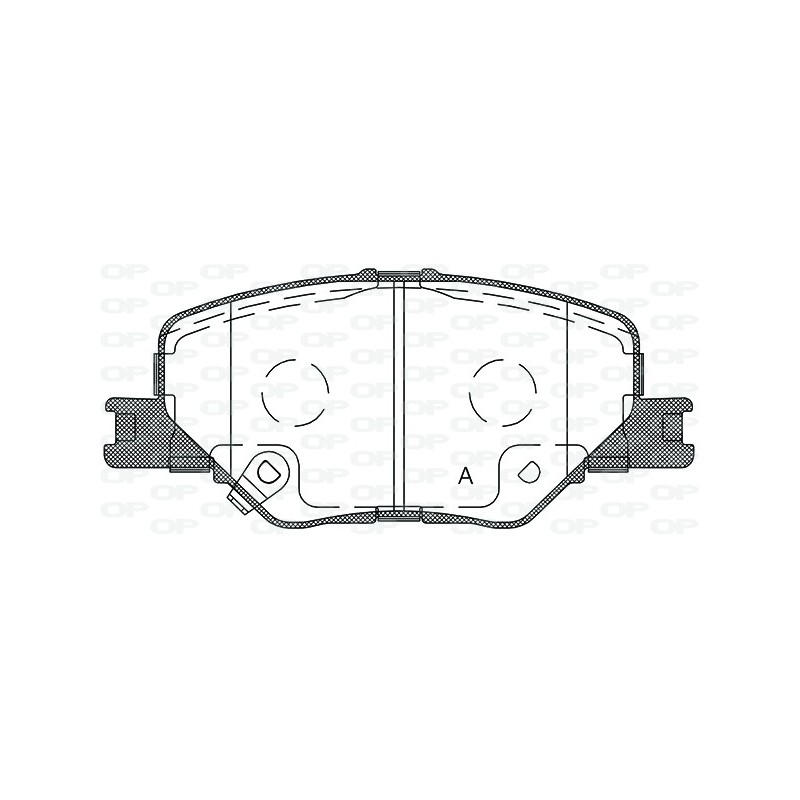 OP BRAKE PADS 1 PC 