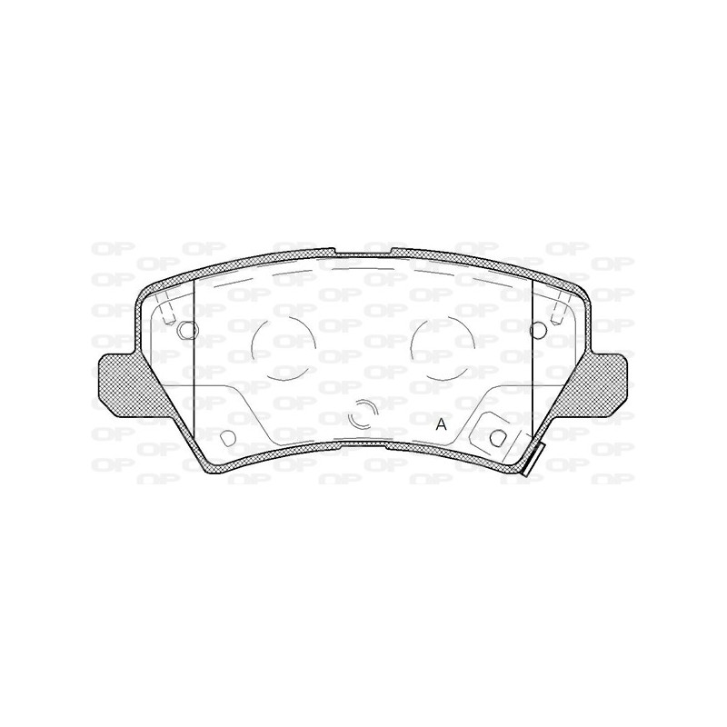OP BRAKE PADS 1 PC 