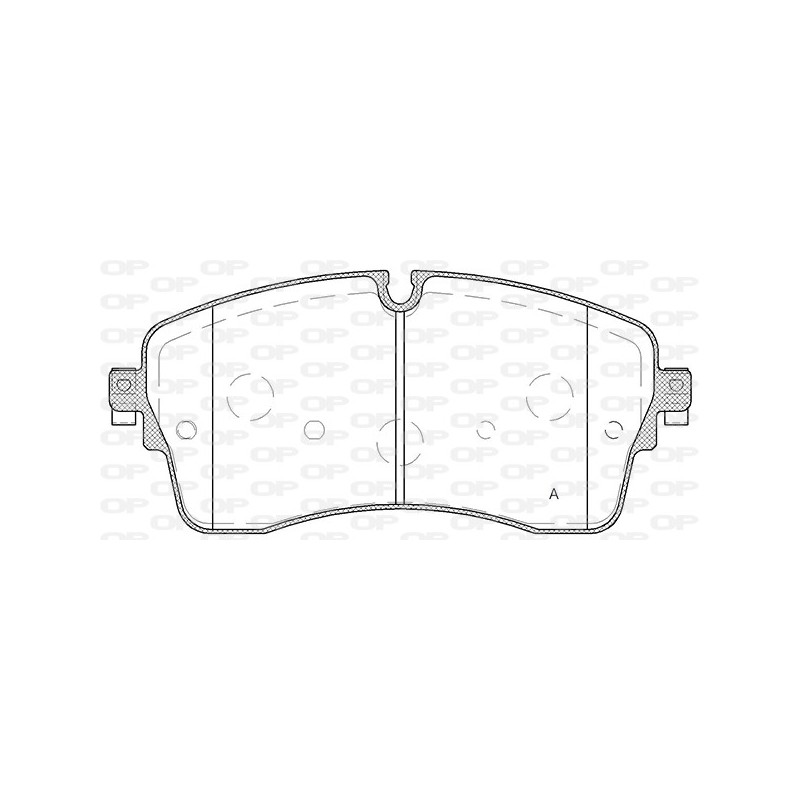 OP BRAKE PADS 1 PC 