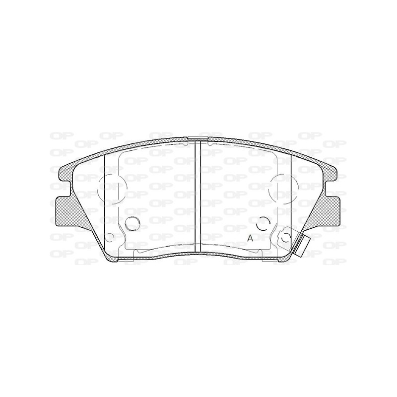 OP BRAKE PADS 1 PC 