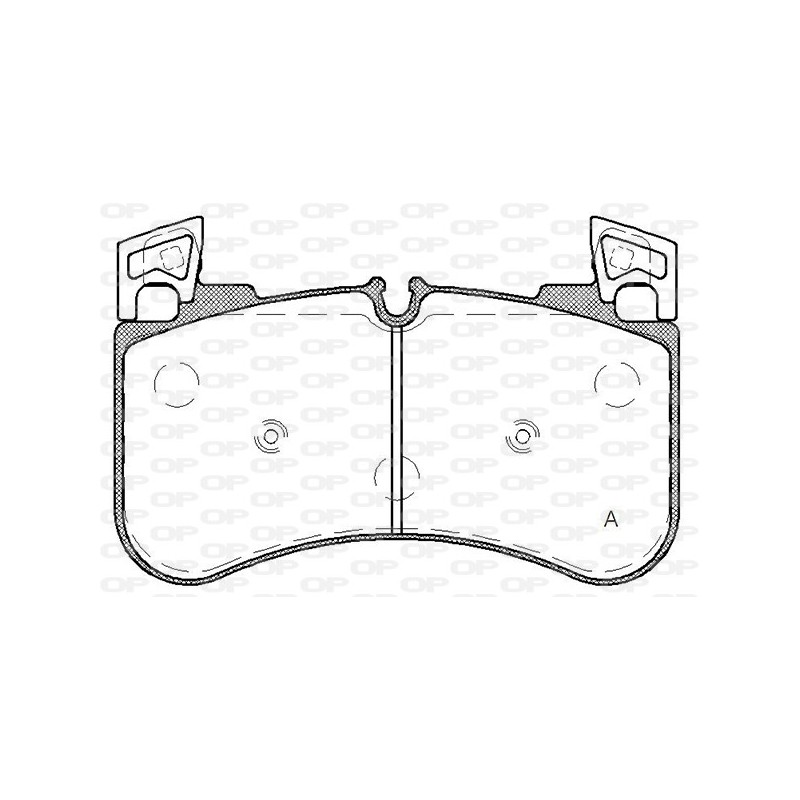 OP BRAKE PADS 1 PC 