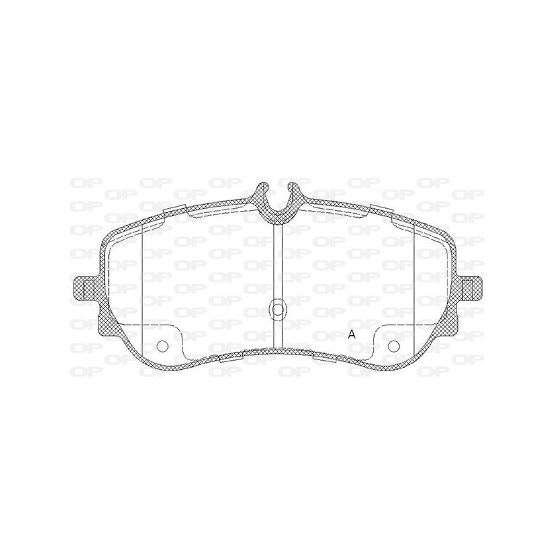 OP BRAKE PADS 1 PC 
