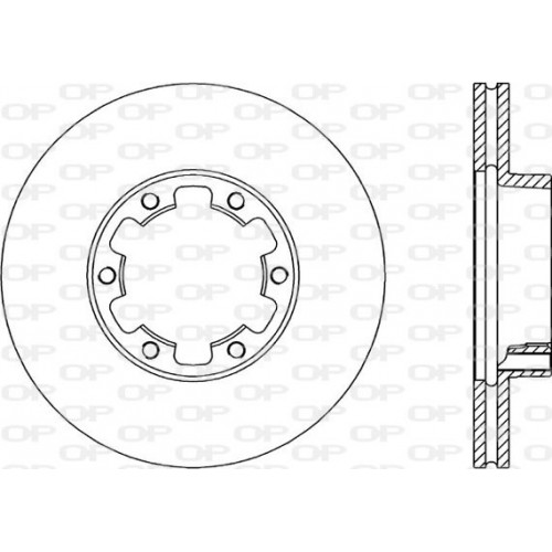 BRAKE DISC OPEN PARTS *ESAURIM 2pcs 