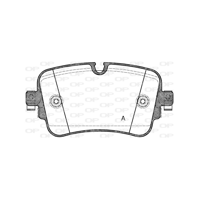 BRAKE PADS OPEN PARTS 1PCS 