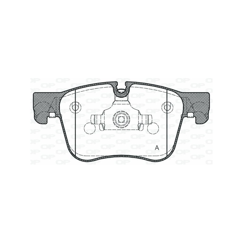 BRAKE PADS OPEN PARTS 1PCS 