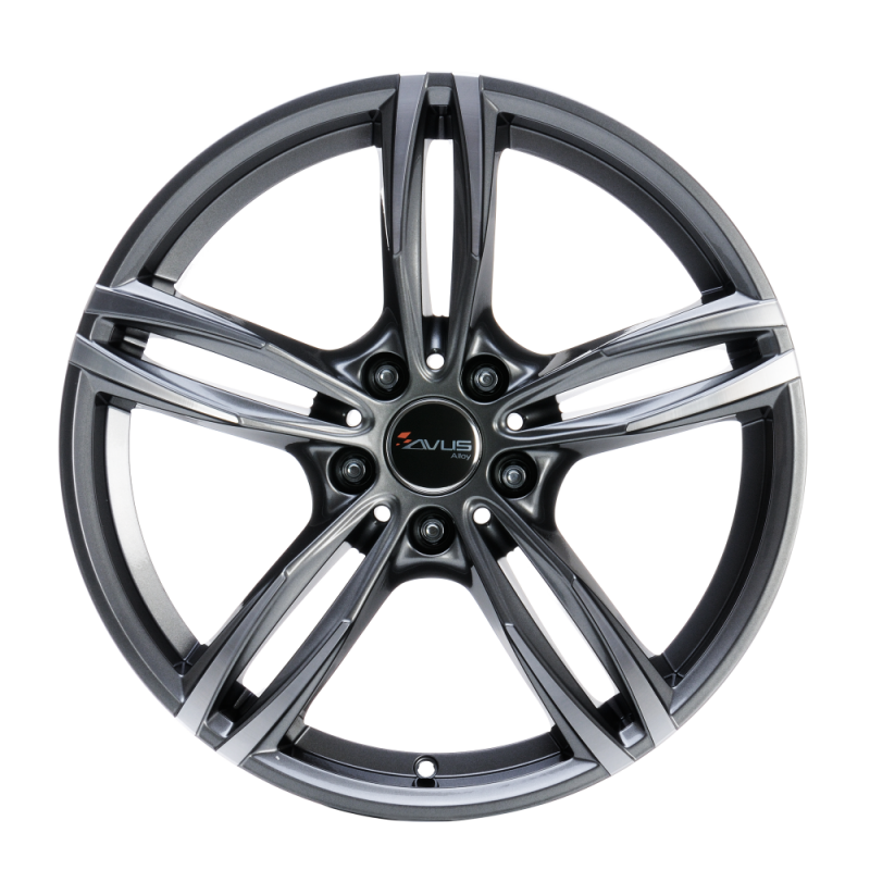 CERCHI IN LEGA AVUS AF15 ANTHRACITE POLISHED