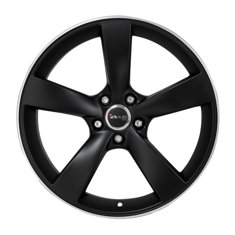 CERCHI IN LEGA AVUS AF10 MATT BLACK POLISHED