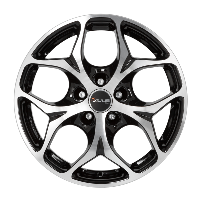 CERCHI IN LEGA AVUS AC-MB2 BLACK POLISHED
