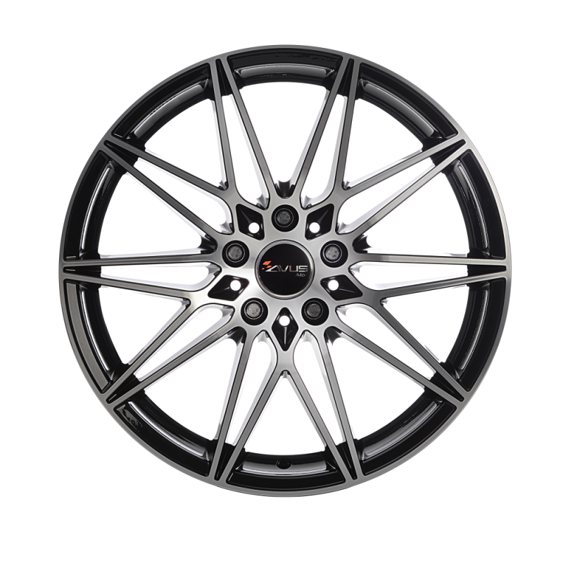 CERCHI IN LEGA AVUS AC-MB5 BLACK POLISHED