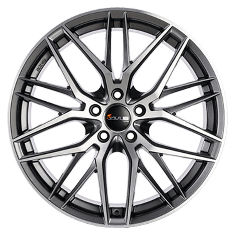 CERCHI IN LEGA AVUS AF19 ANTHRACITE POLISHED
